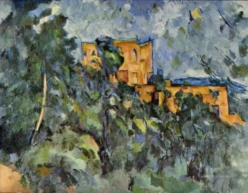  negro Pintura al %C3%B3leo - Chateau Noir 2 Paul Cézanne